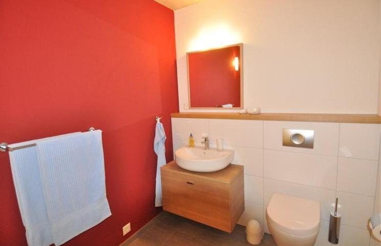 Apartamento Chasa Paoletta Ramosch Habitación foto