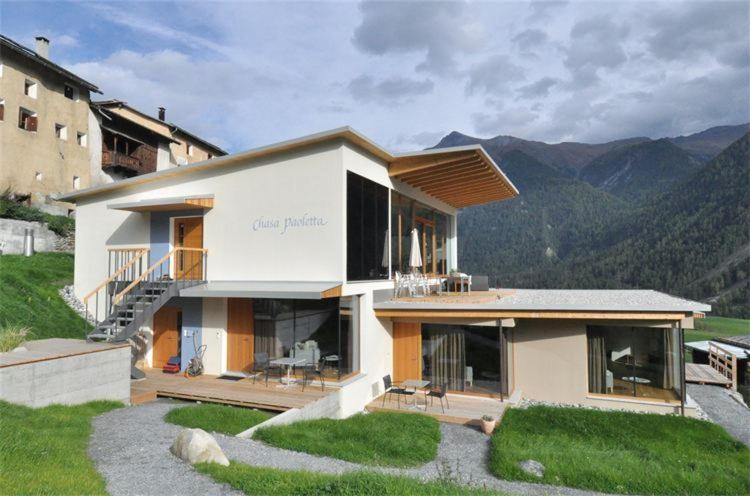Apartamento Chasa Paoletta Ramosch Exterior foto